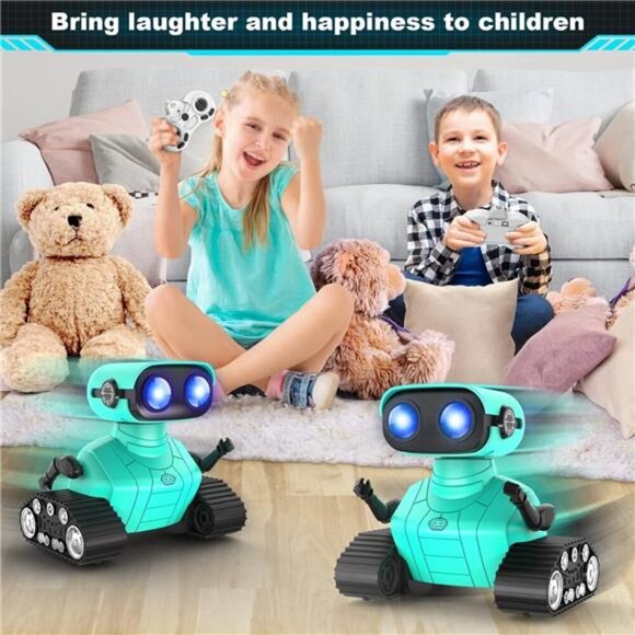 Robot Toys - Kids Toys Rechargeable RC Robots, Remote Control Toy - Picture 5 of 6